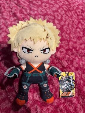 Bakugo katsuki plush from too cool, funimation